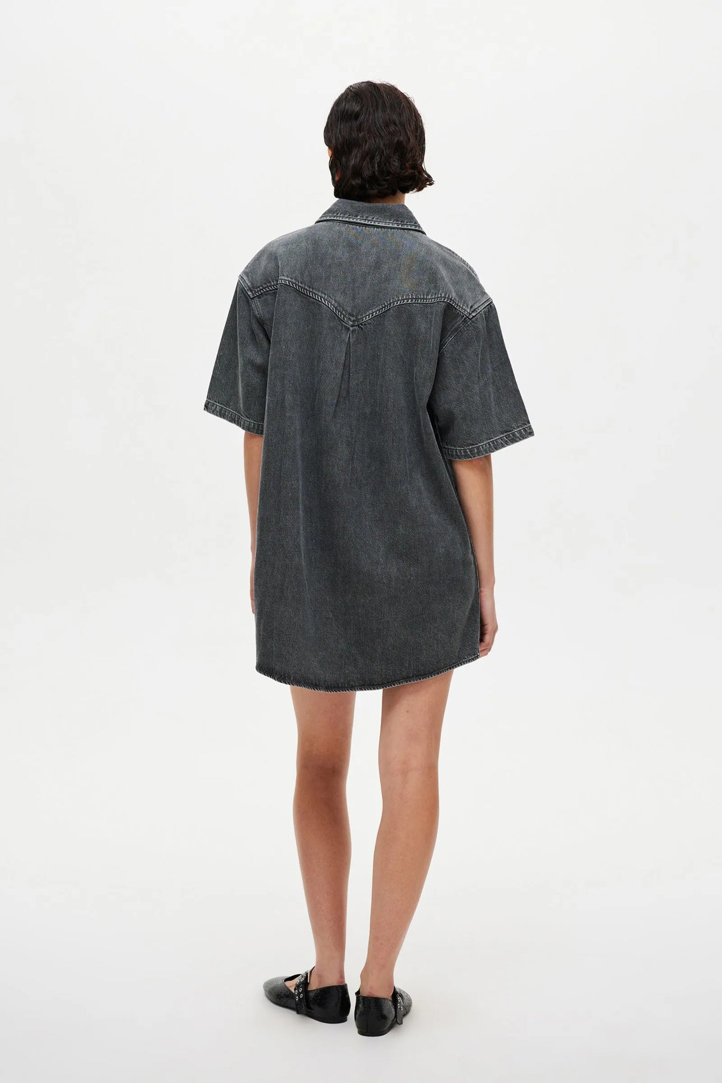 NEUW // Canyon Shirt Dress STONE GREY