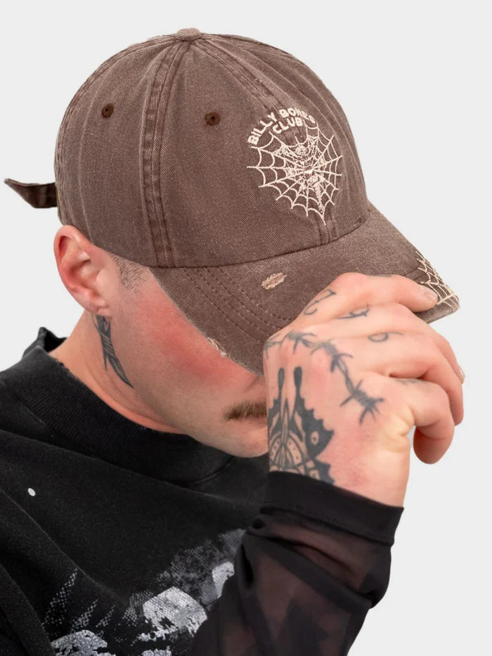 BILLY BONES // Charlottes Cap WASHED BROWN