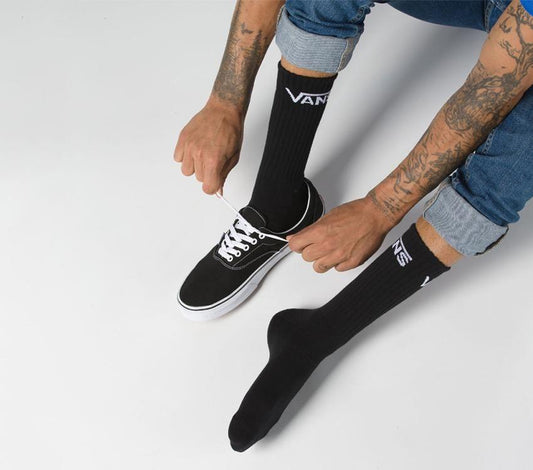 VANS // Classic Crew Socks BLACK