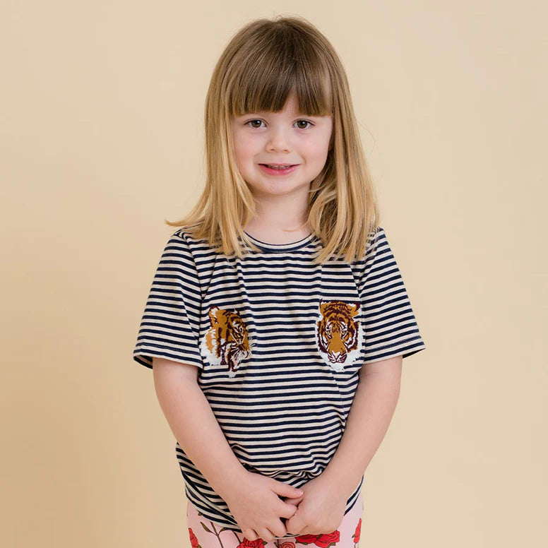 PHOENIX AND THE FOX // Classic Tee TIGER STRIPE