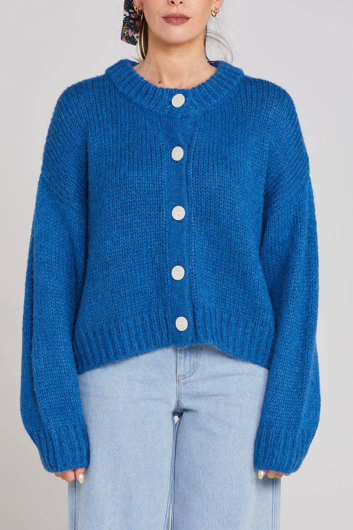 THING THING // Cleo Cardigan COBALT