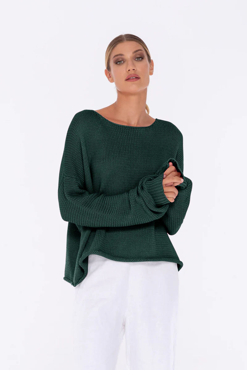 BLAK // Close Sweater OLIVE