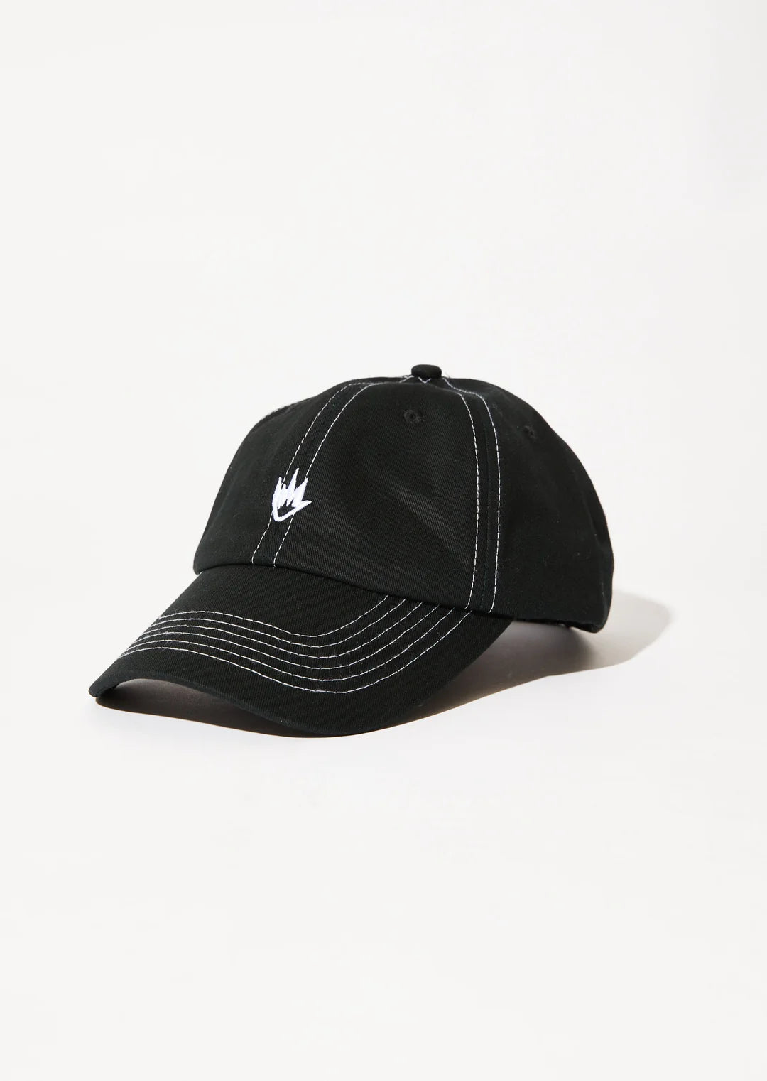 AFENDS // Core 6 Panel Cap STONE BLACK