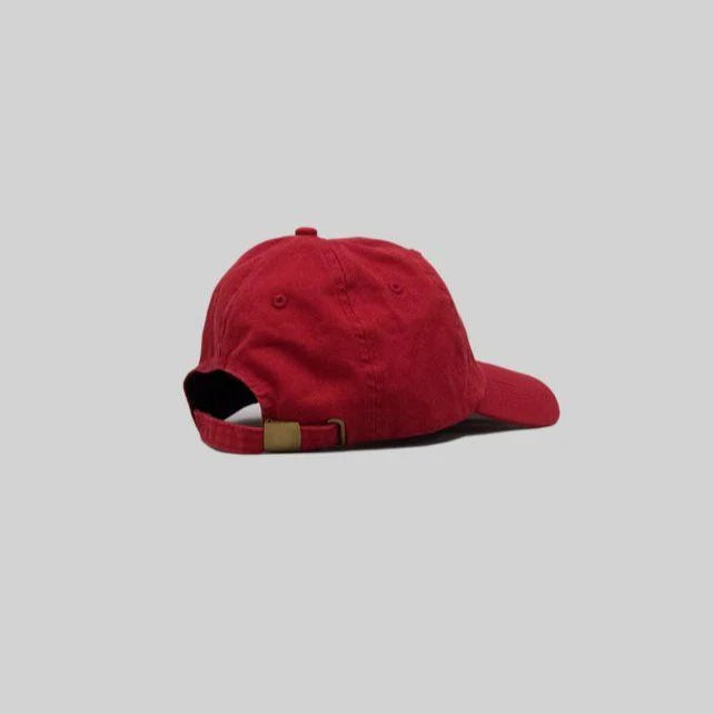 CRATE // Unisex Scripted Cap RED