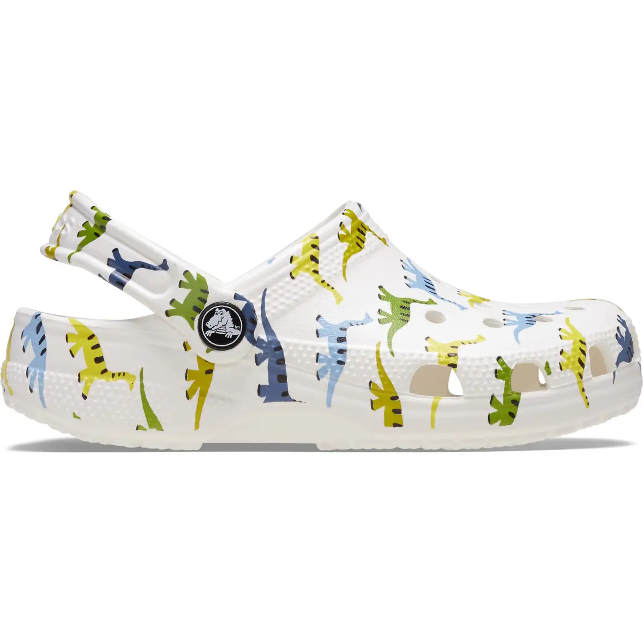 CROCS // KIDS Classic Clog DINOSAUR PRINT