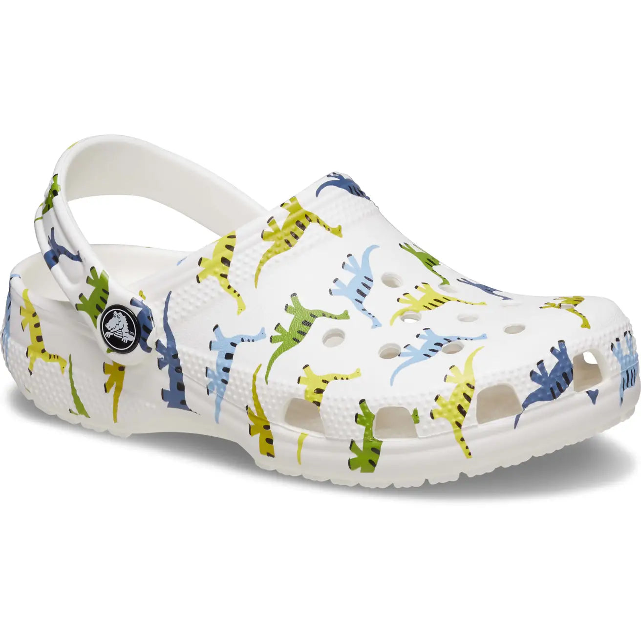 CROCS // KIDS Classic Clog DINOSAUR PRINT