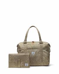 HERSCHEL // Strand Duffle Diaper Bag TWILL TOPOGRAPHY