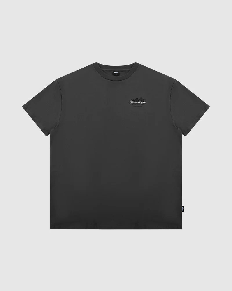 WNDRR // Disrupt Box Fit Tee FADED BLACK