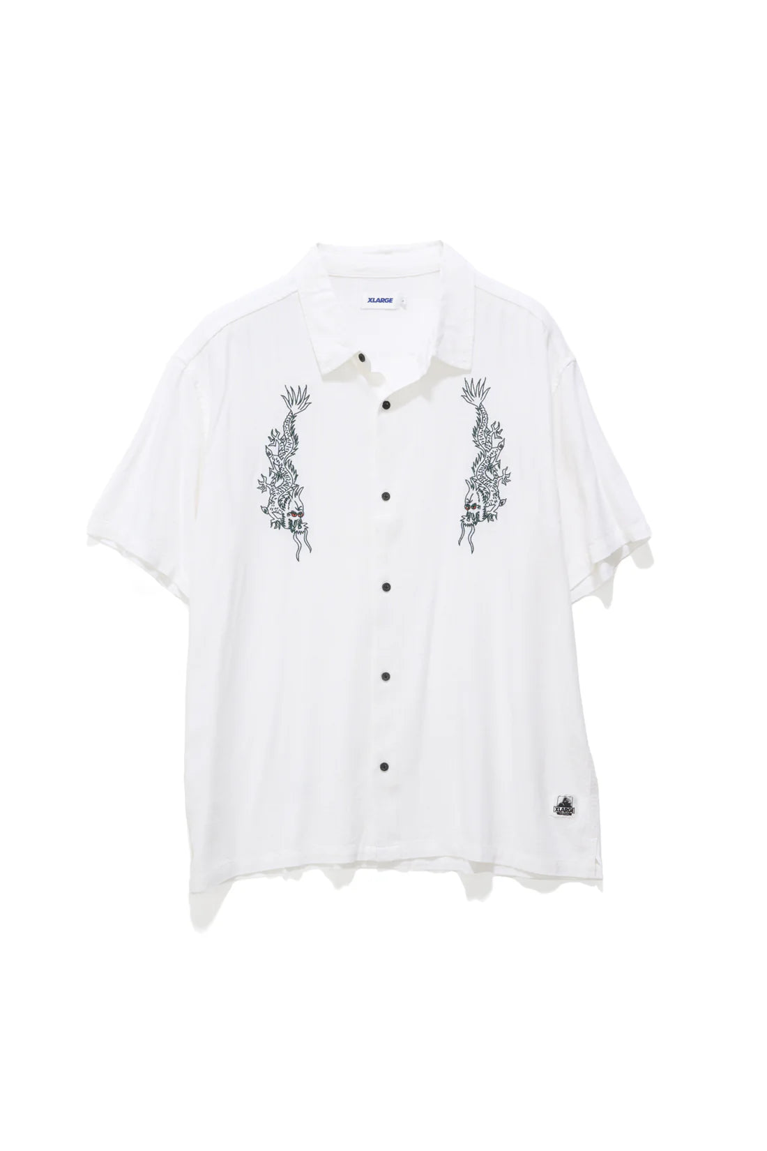 XLARGE // Double Dragons SS Shirt BLACK WHITE