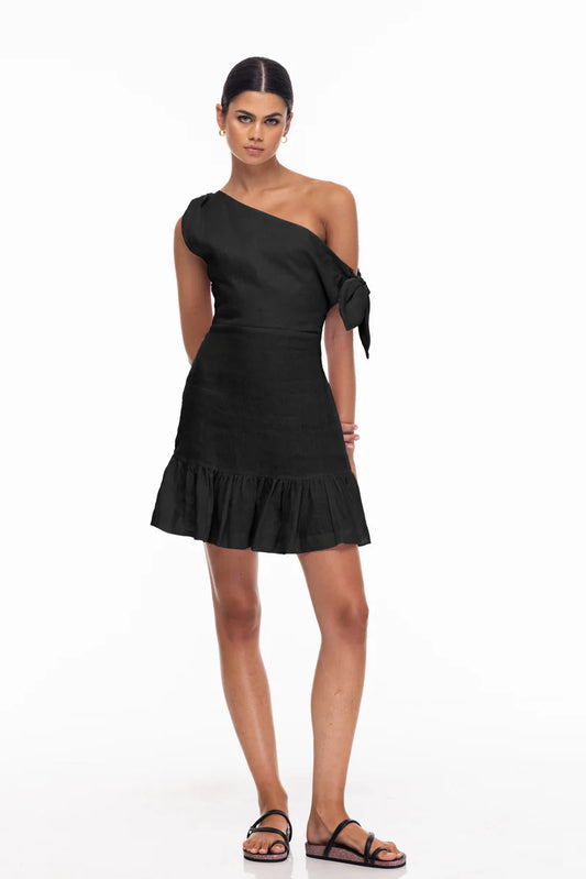 BLAK // Dhalia Mini Dress BLACK