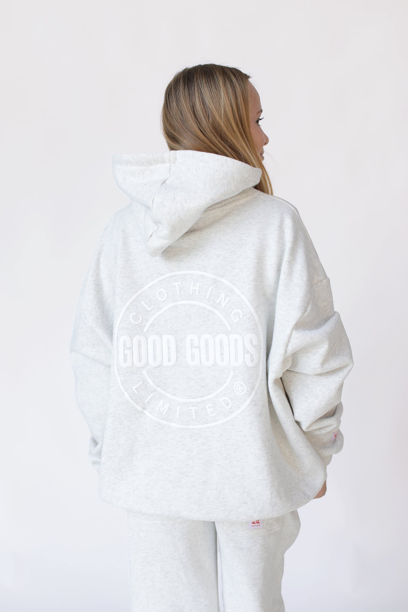 GOOD GOODS // Dillon Hood Kicker Print OAT MARLE