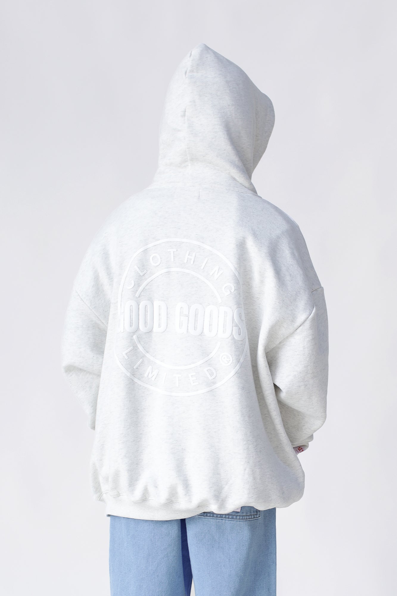 GOOD GOODS // Dillon Hood Kicker Print OAT MARLE