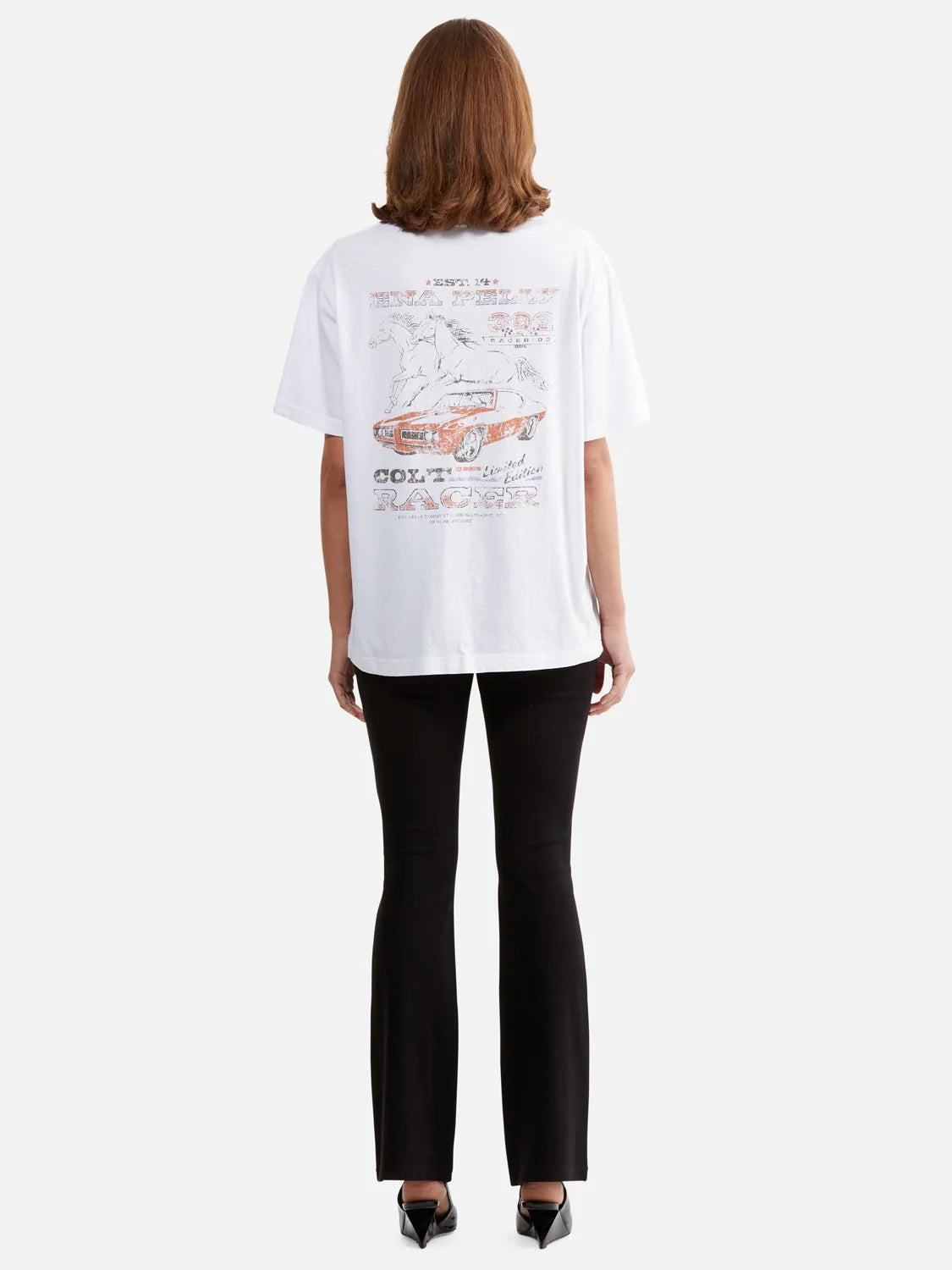 ENA PELLY // Luna OS Racer Tee BRIGHT WHITE