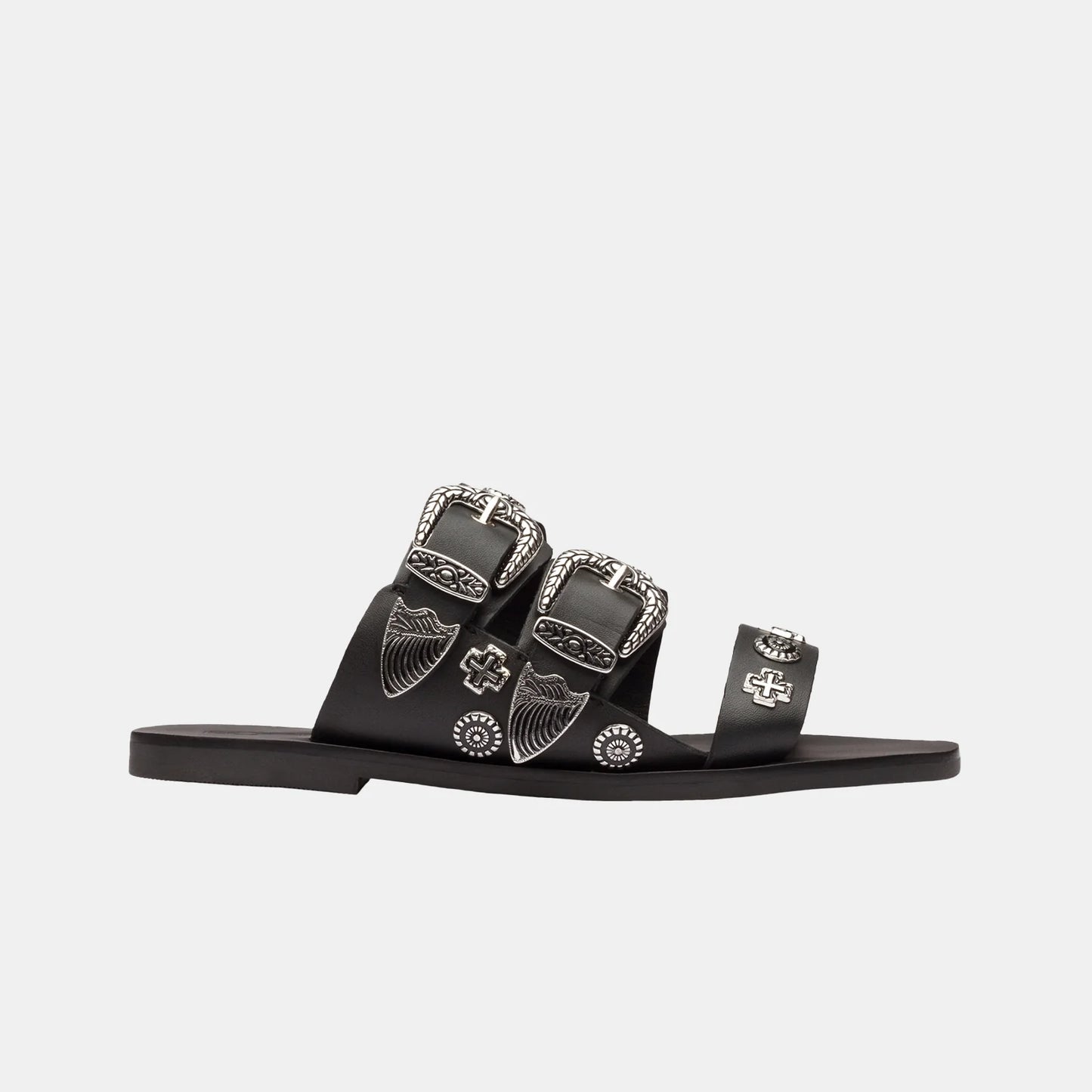 SOL SANA // Eastwood Slide BLACK SILVER