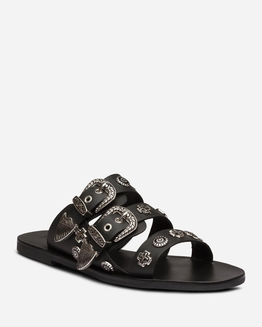 SOL SANA // Eastwood Slide BLACK SILVER