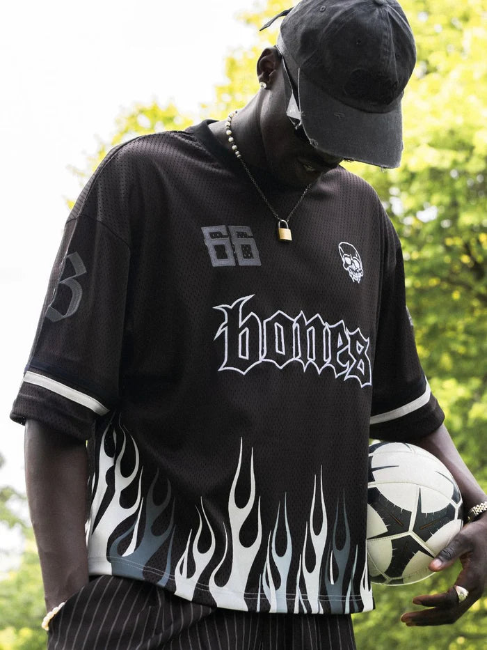 BILLY BONES // F.C Burner Jersey MESH BLACK