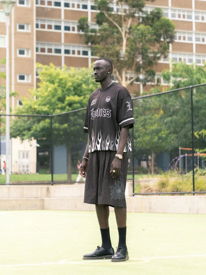 BILLY BONES // F.C Burner Jersey MESH BLACK