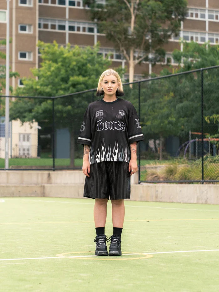 BILLY BONES // F.C Burner Jersey MESH BLACK