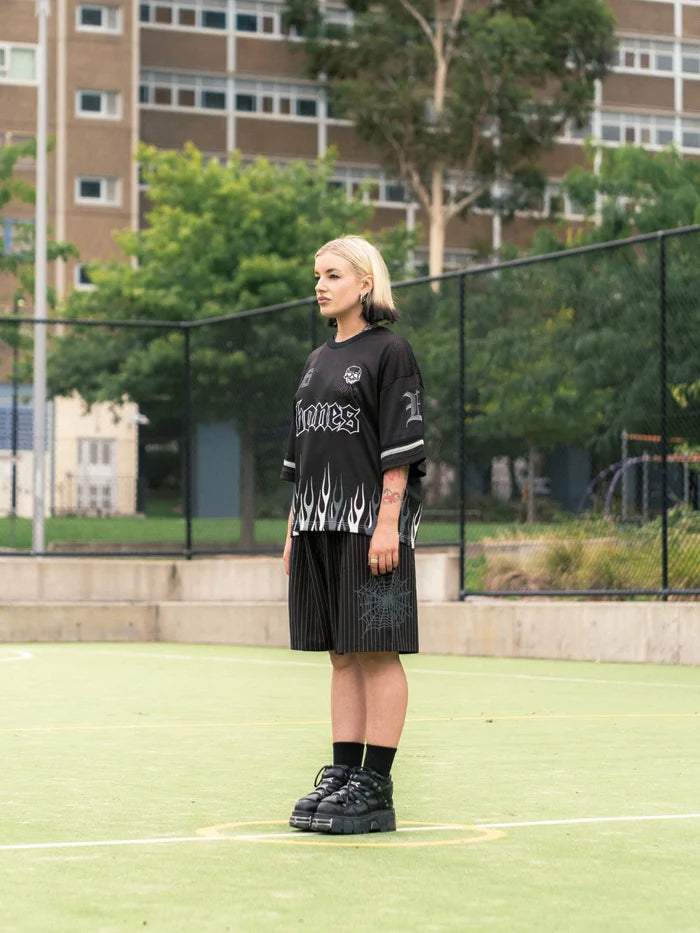 BILLY BONES // F.C Burner Jersey MESH BLACK