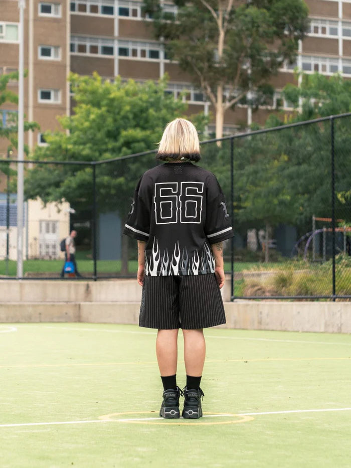 BILLY BONES // F.C Burner Jersey MESH BLACK