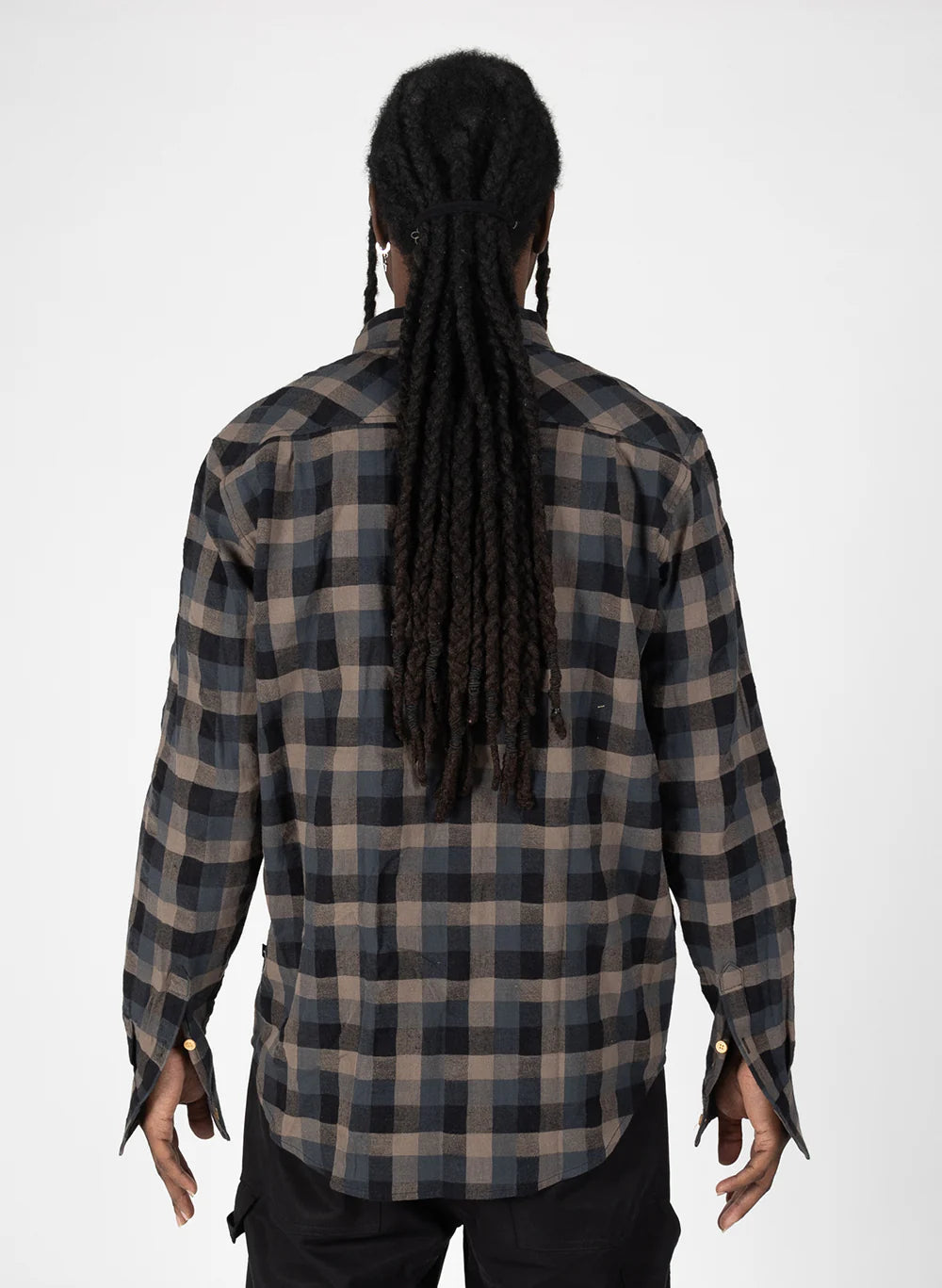 FEDERATION // Sunday Shirt BLACK CHECK