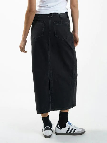 THRILLS // Frankie Skirt DUSK BLACK