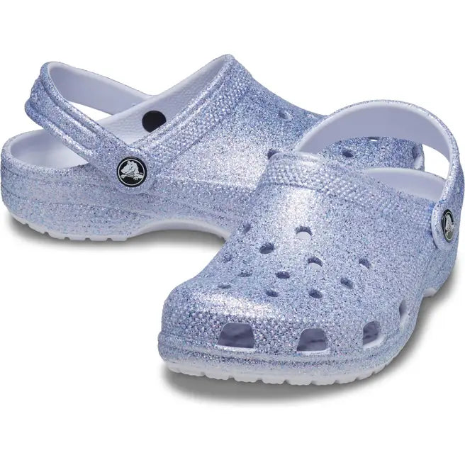 CROCS // KIDS Classic Clog FROSTED GLITTER