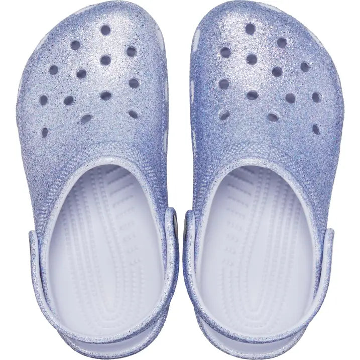 CROCS // KIDS Classic Clog FROSTED GLITTER