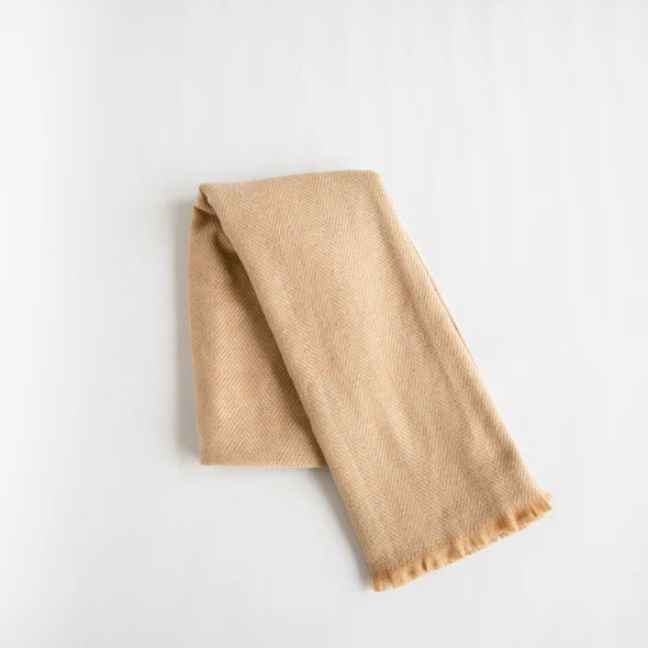 S O P H I E // Hey Herringbone Scarf HONEY OAT