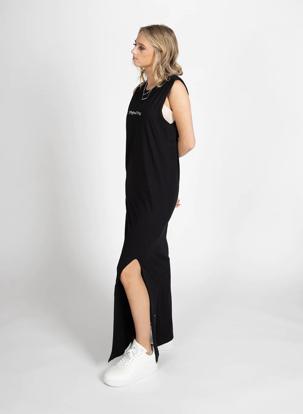 FEDERATION // Mimi Maxi Drawn BLACK