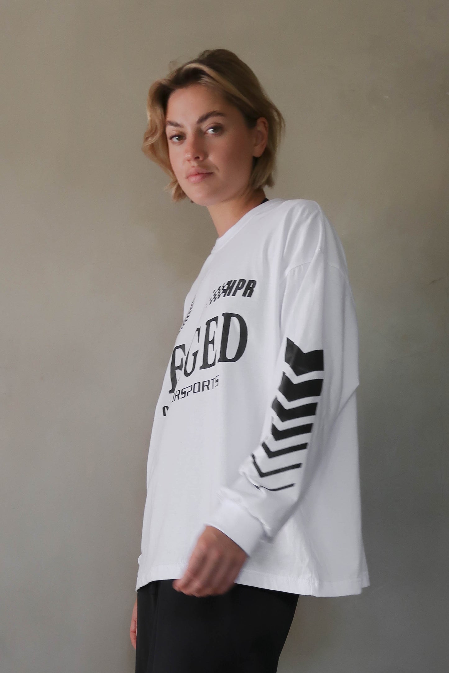 BEIGED // White Motorsports Tee