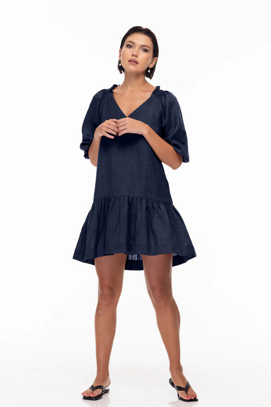 BLAK // Keep Every Promise Mini Dress NAVY