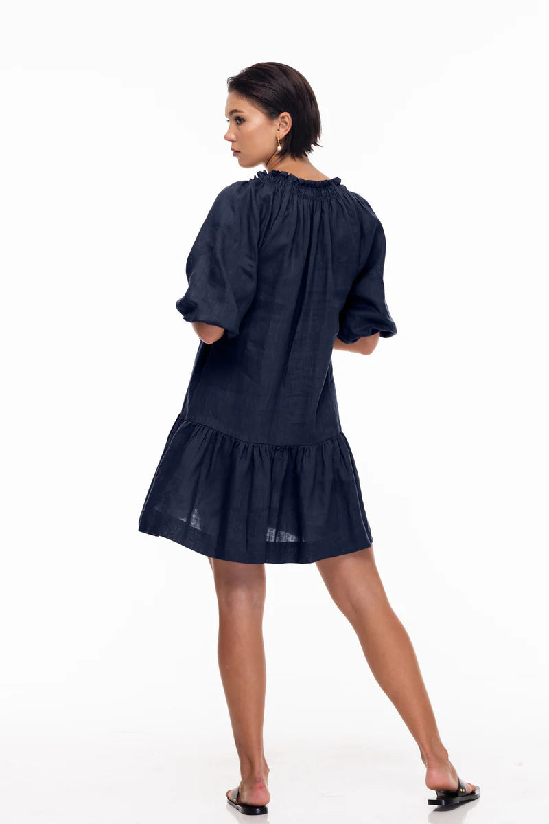 BLAK // Keep Every Promise Mini Dress NAVY