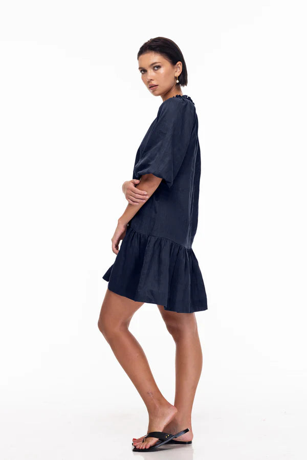 BLAK // Keep Every Promise Mini Dress NAVY