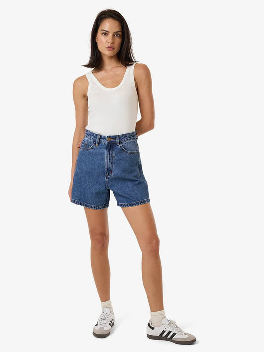 THRILLS // Koko Short DOUBLE RINSE BLUE