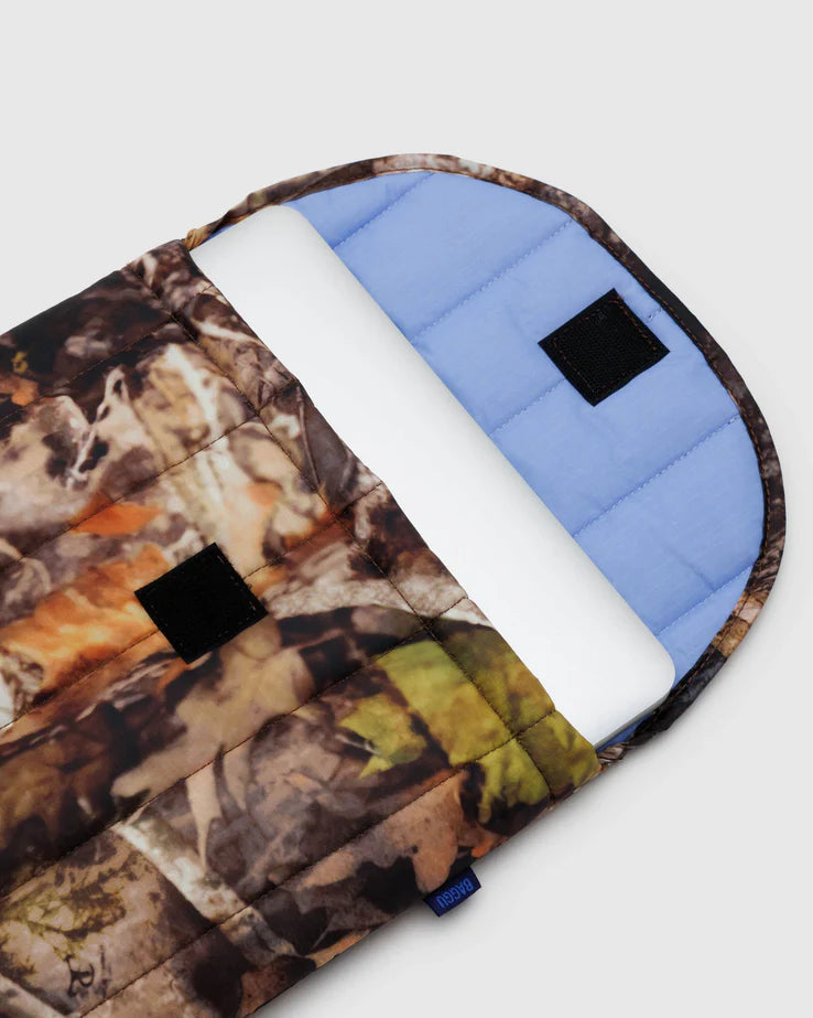 BAGGU // Puffy Laptop Sleeve 13/14" PHOTO FOREST