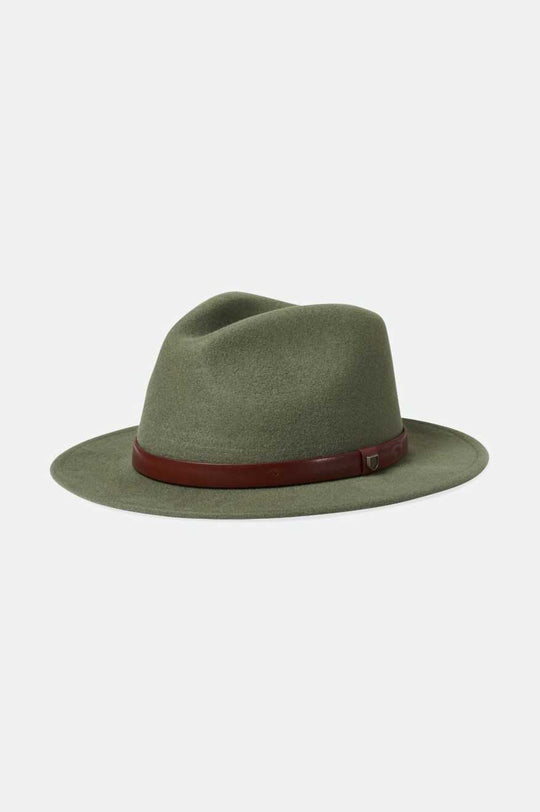 BRIXTON // Messer Fedora LIGHT MOSS