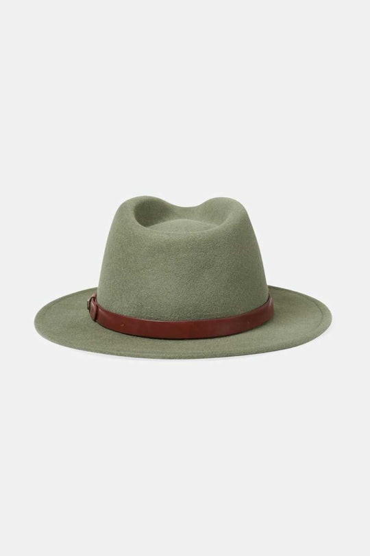 BRIXTON // Messer Fedora LIGHT MOSS