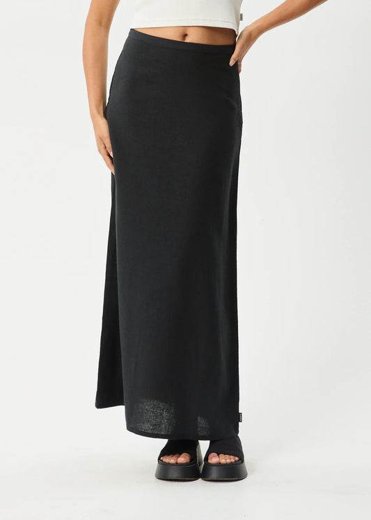 AFENDS // Lilo Maxi Skirt BLACK