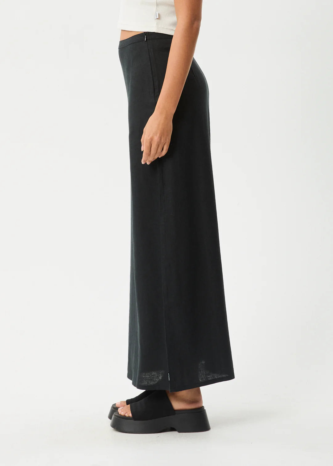 AFENDS // Lilo Maxi Skirt BLACK