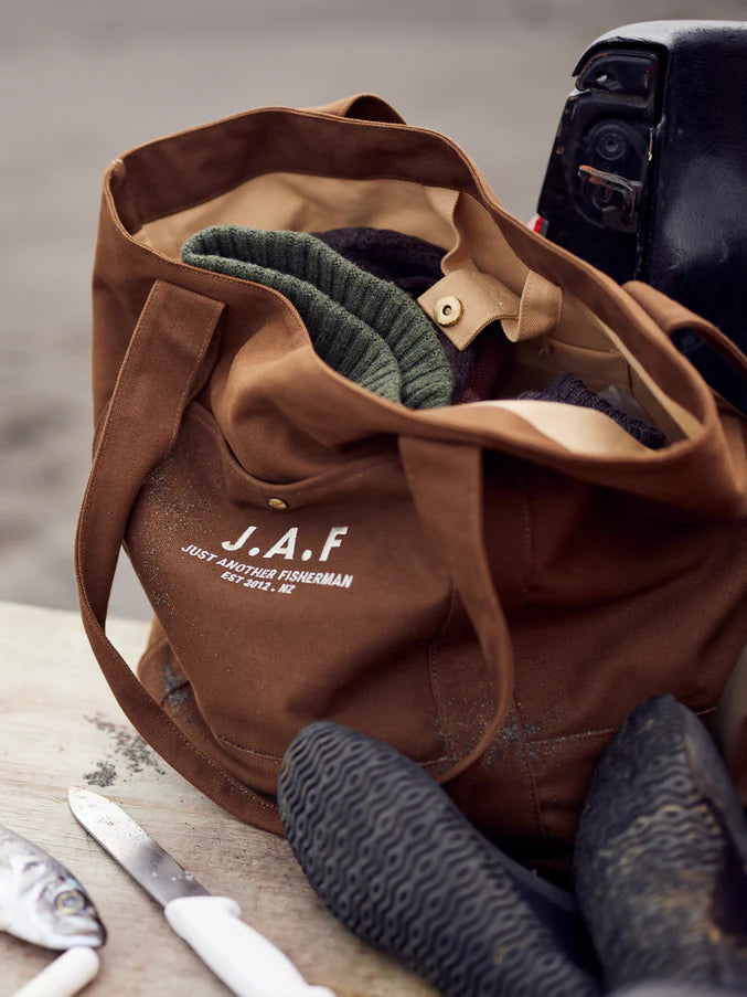 JAF  // Long Haul Tote Bag BROWN