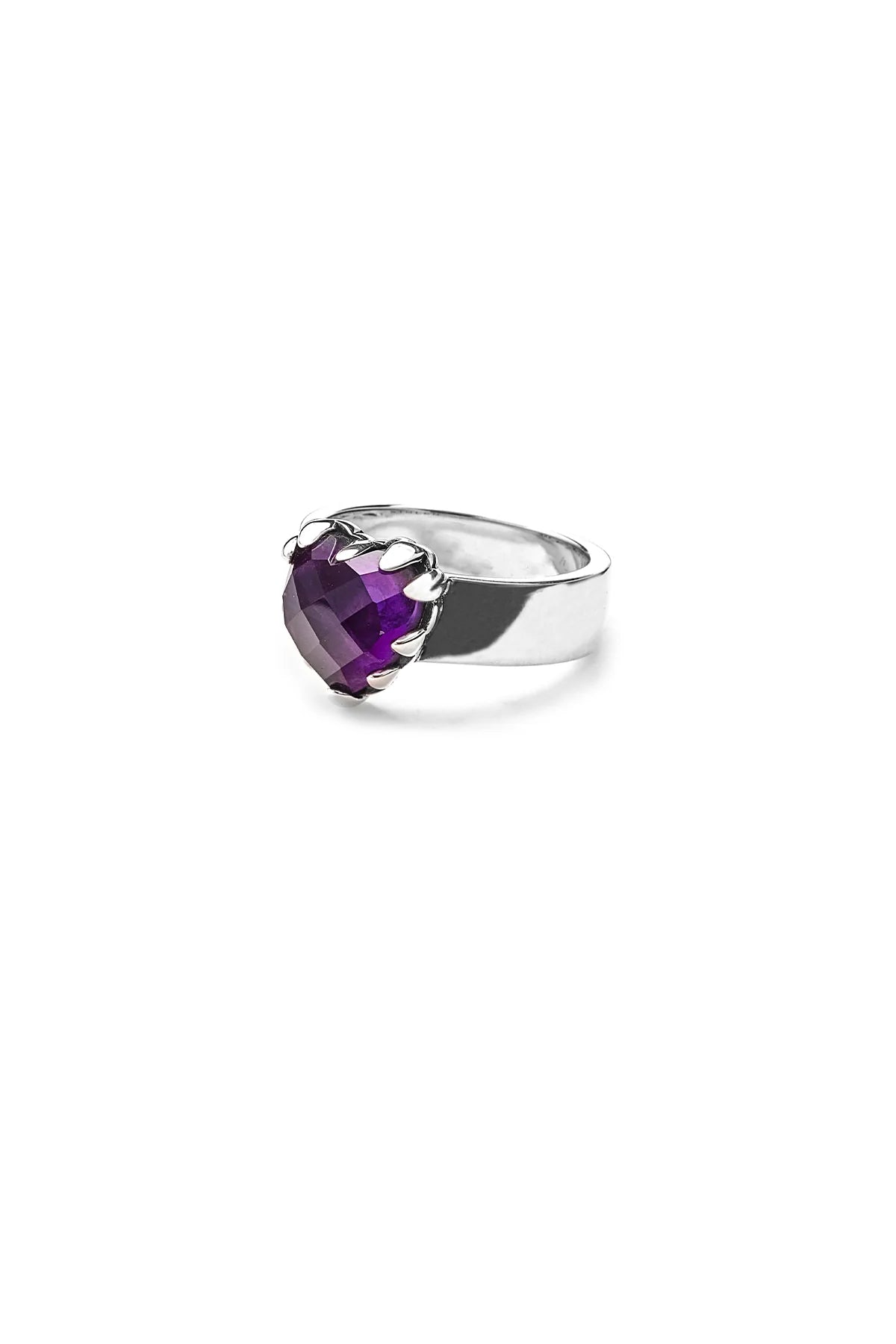 SGC // Love Claw Ring AMETHYST