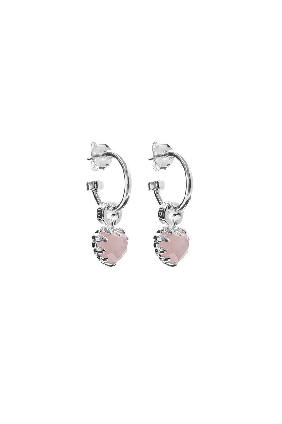 SGC // Love Anchor Earring ROSE QUARTZ