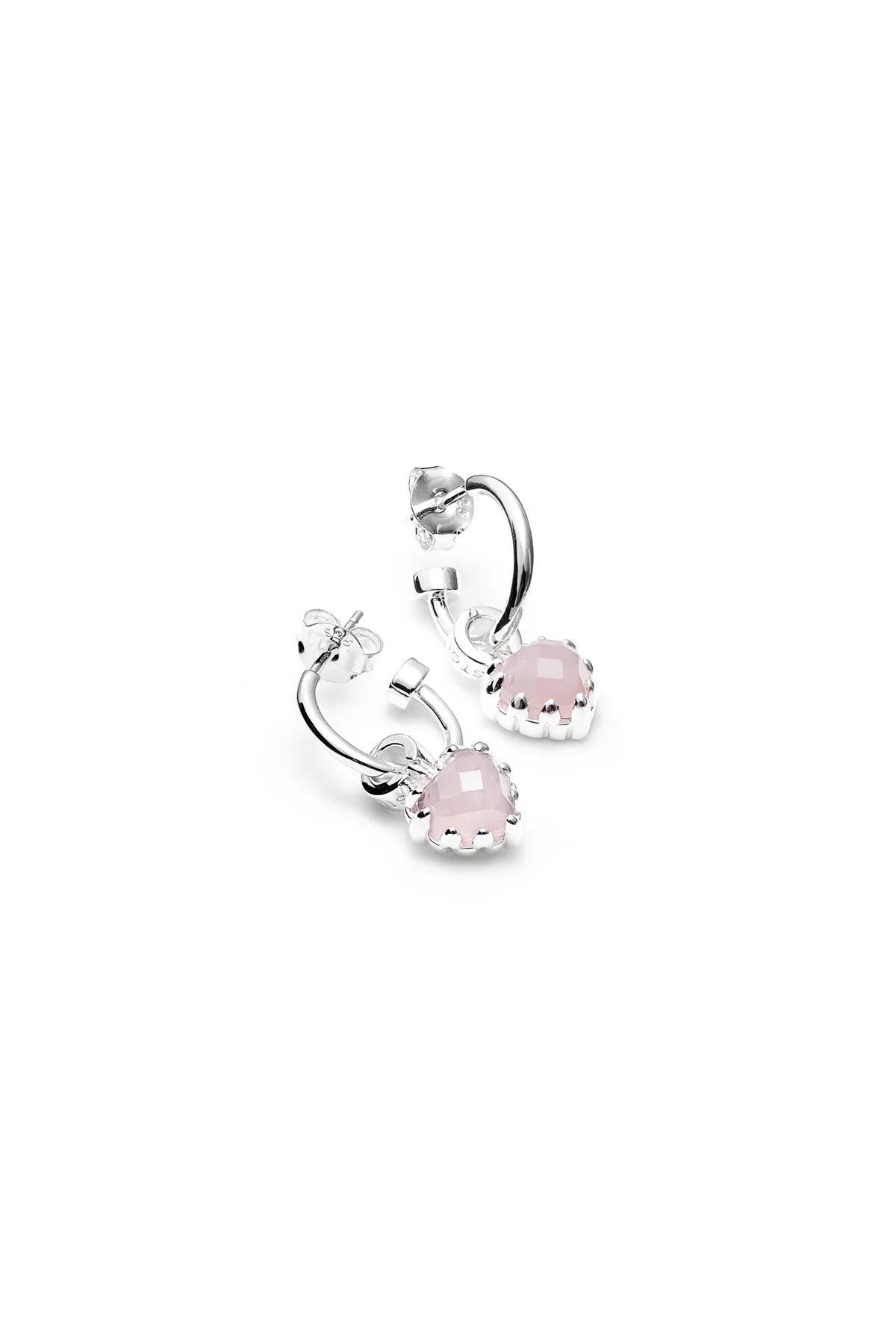 SGC // Love Anchor Earring ROSE QUARTZ