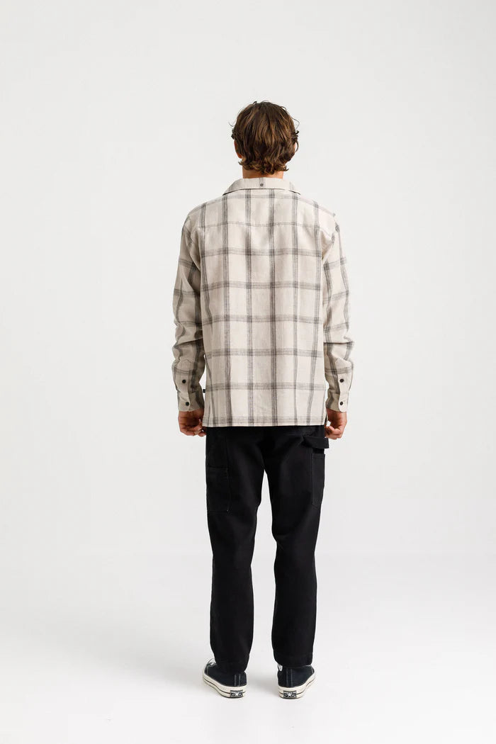 THING THING // Longsleeve Trope Shirt OAT PLAID