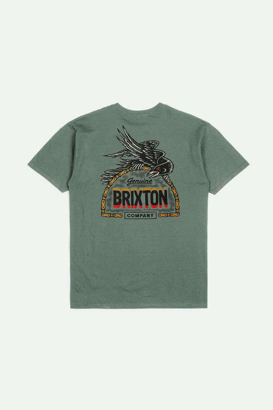 BRIXTON // Raven SS Tee LAUREL WREATH