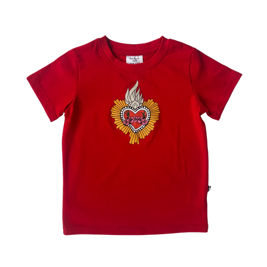 PHOENIX AND THE FOX // Love Struck Tee RED