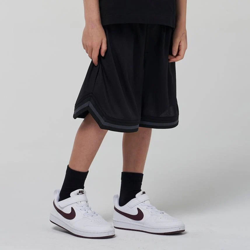 CRATE KIDS // B Ball Mesh Short BLACK