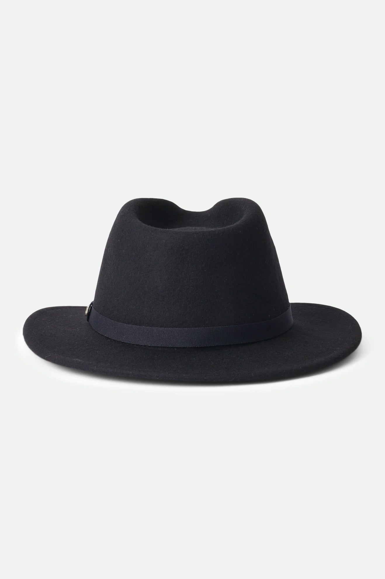 BRIXTON // Messer Fedora BLACK/BLACK