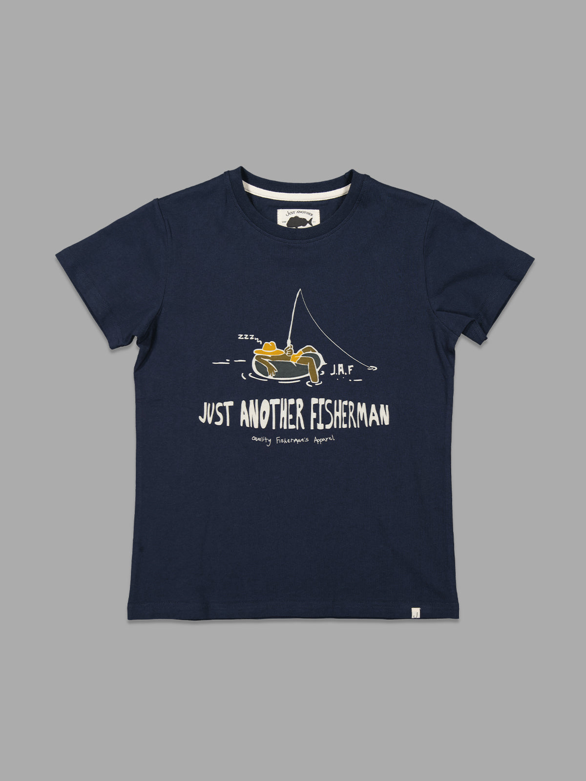 JAF KIDS // Mini Chilled Angler Tee NAVY